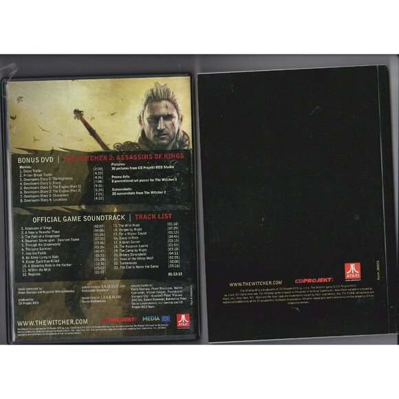 The Witcher 2: Assassins Of Kings PC Game Exclusive Gamestop Collectors Box Set - Picture 6 of 10